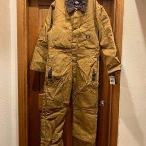NWT-Dickies Duck Insulated Coveralls - Size Medium